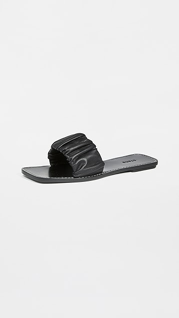 Nina Ruched Slides | Shopbop
