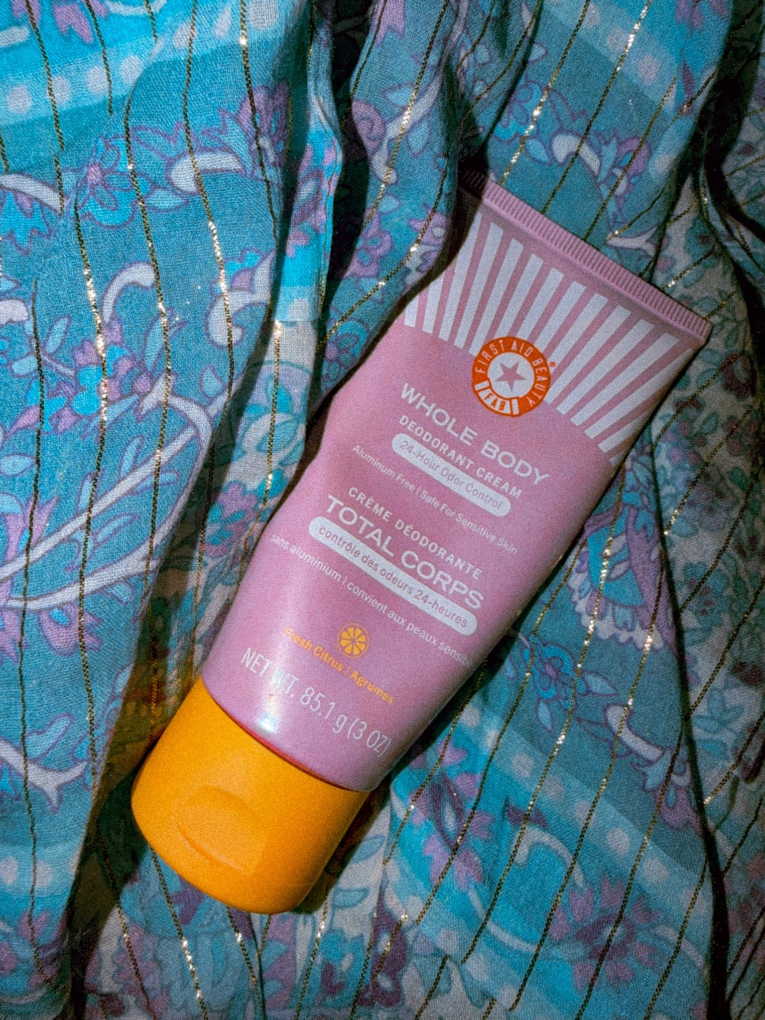 First Aid Beauty Whole Body Deodorant Cream is one of my faves and I honestly didn’t expect to love it this much. I’ve tried so many deodorants and whole body deodorants that claim to keep you fresh, but this is one of the few that I feel like actually works for me.
I love using this when I want that fresh, clean feeling beyond just my underarms. The cream formula is easy to apply, feels really nice on the skin, and doesn’t leave me constantly wondering if I’m going to smell later in the day. It has become one of those products I automatically reach for, especially on busy days, hot days, or whenever I just want to feel extra fresh.

If you’ve been looking for a whole body deodorant, deodorant cream, or an alternative to traditional deodorant, I’d definitely put this one on your list. First Aid Beauty really got this one right. It feels like an easy part of my body care routine, and I love that I can actually rely on it.

Not me becoming emotionally attached to a deodorant cream 😂 but seriously, this is one of my favorites and one I’ll keep repurchasing.

#LTKgrwm #LTKBeauty #LTKmorningroutine