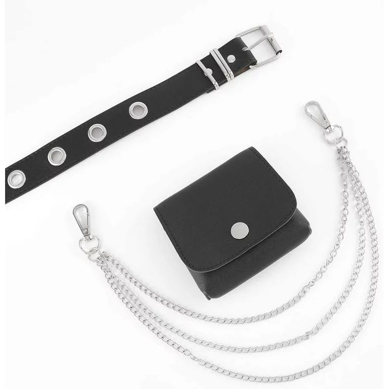 Leather Waist Fanny Pack Mini Detachable Waist Belt Bag Purse Wallet Party Travel Body Jewelry Ac... | Walmart (US)