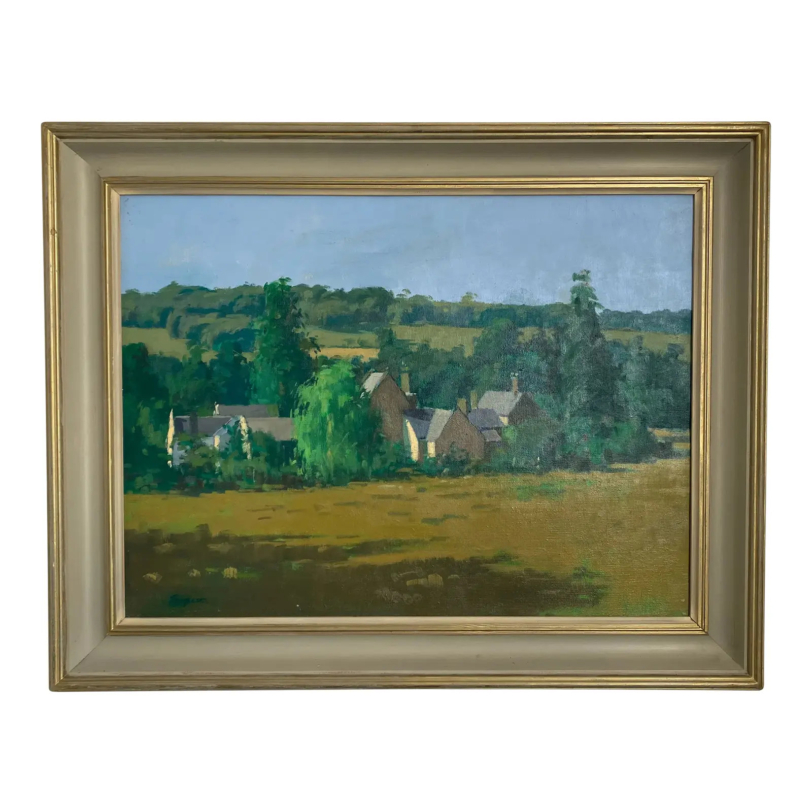 Oil Painting by Victor Tempest | Chairish