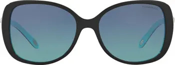 55mm Gradient Butterfly Sunglasses | Nordstrom