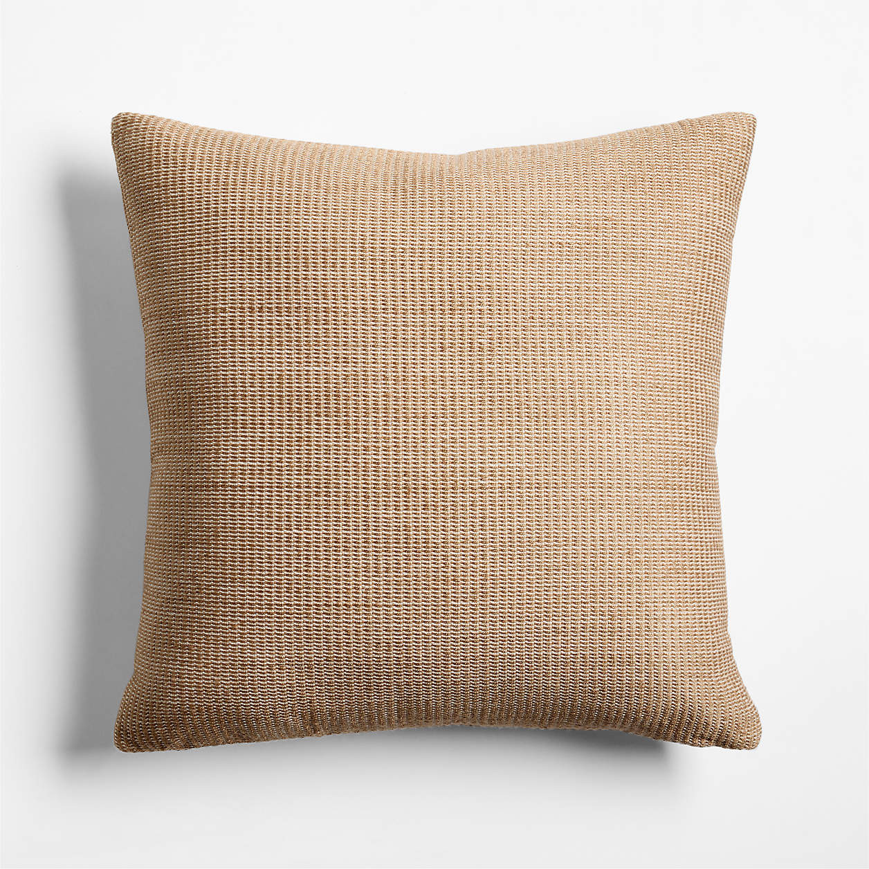 Surya Yellow 20"x20" Soft Textured Indoor/Outdoor Throw Pillow + Reviews | Crate & Barrel | Crate & Barrel