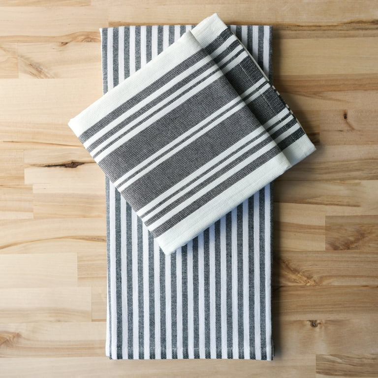 Better Homes & Gardens 2 Piece Culinary Kitchen Towel, Rich Black | Walmart (US)