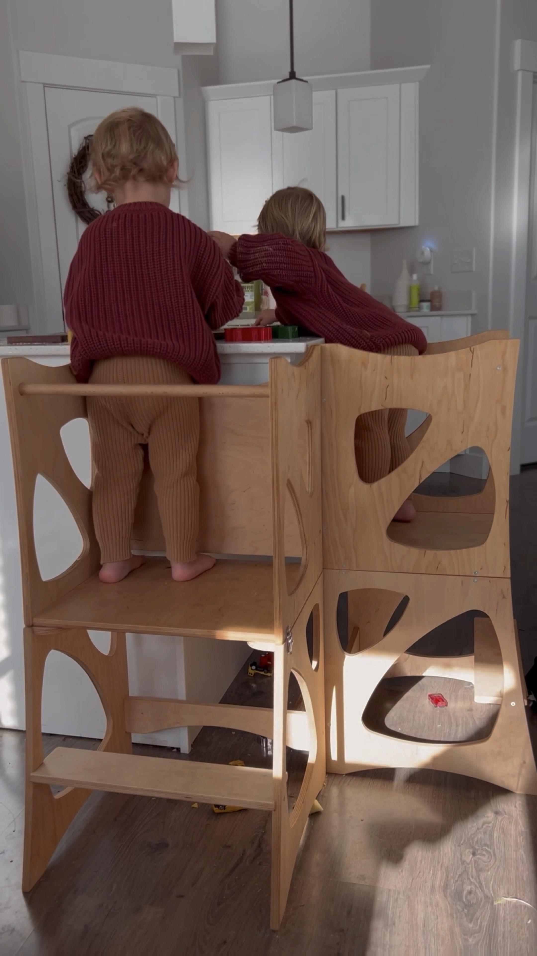My boys use these kitchen towers at least 5x a day! For everything from eating snacks to helping me cook and countertop activities, these get tons of use and are aesthetically beautiful 10/10 reccomend 

#LTKfamily #LTKkids #LTKbaby
