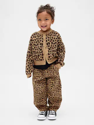 Baby & Toddler Leopard Horseshoe Jeans | Gap (US)