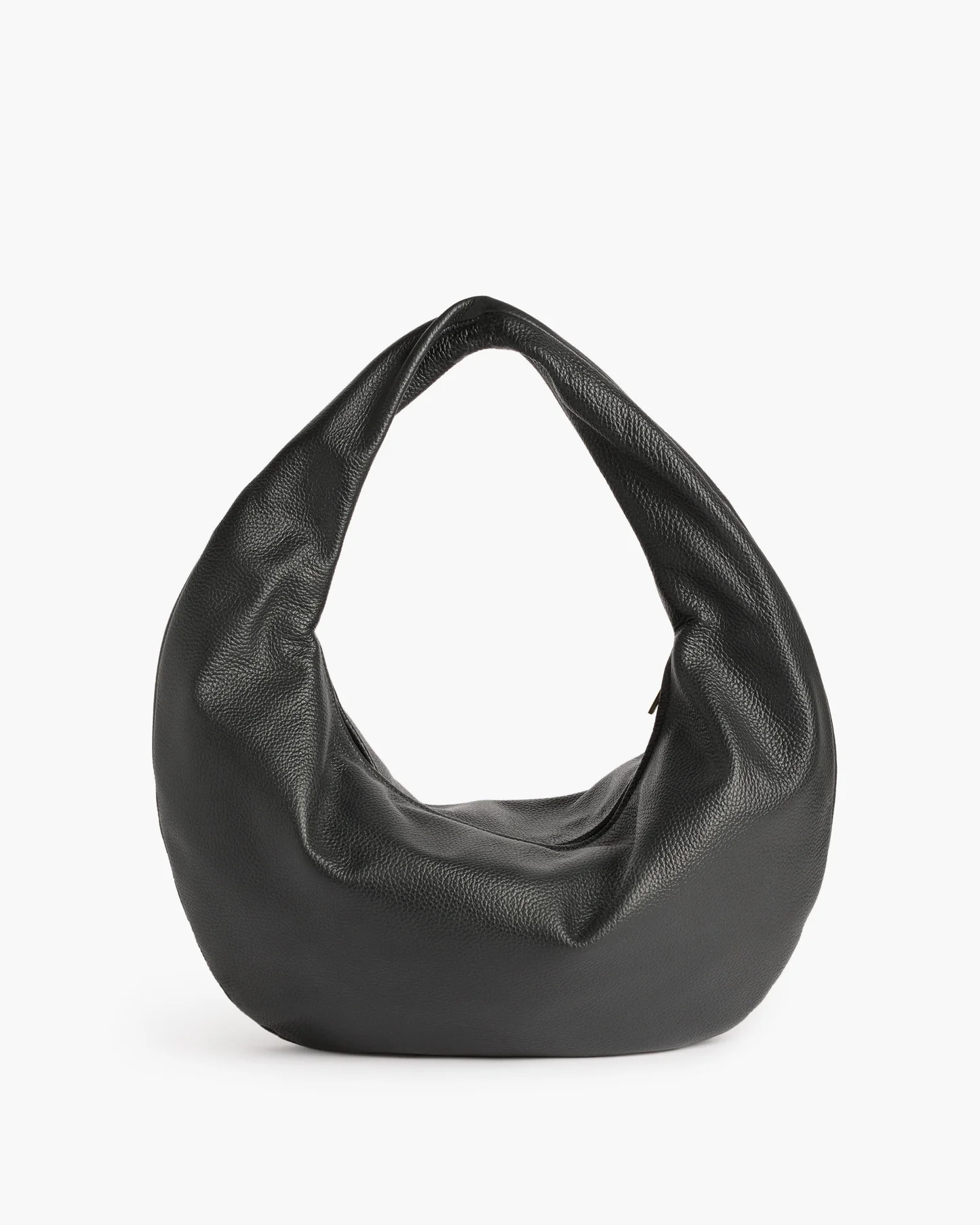 Alva Shoulder Bag Leather Black Bag | Flattered