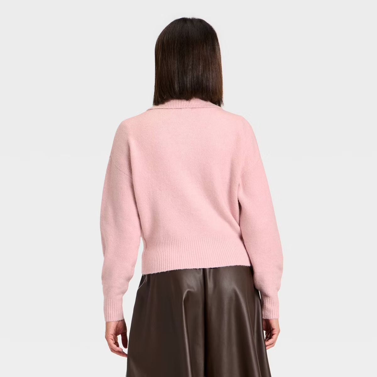 Women's Long Sleeve Heart Button Cardigan Sweater - A New Day™ | Target