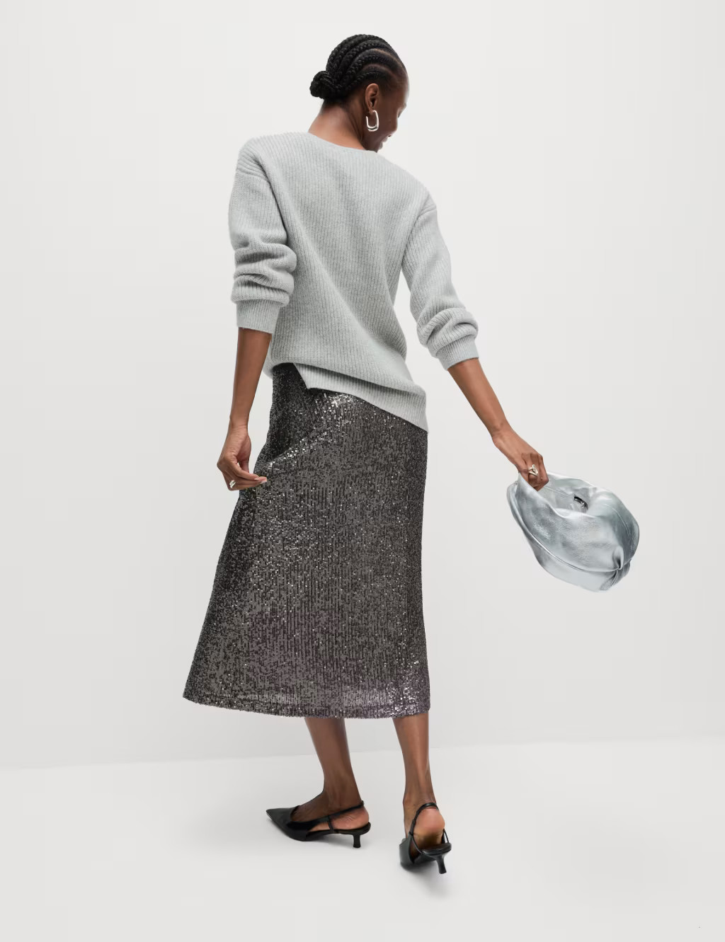 Sequin Midaxi Slip Skirt | Marks & Spencer (UK)