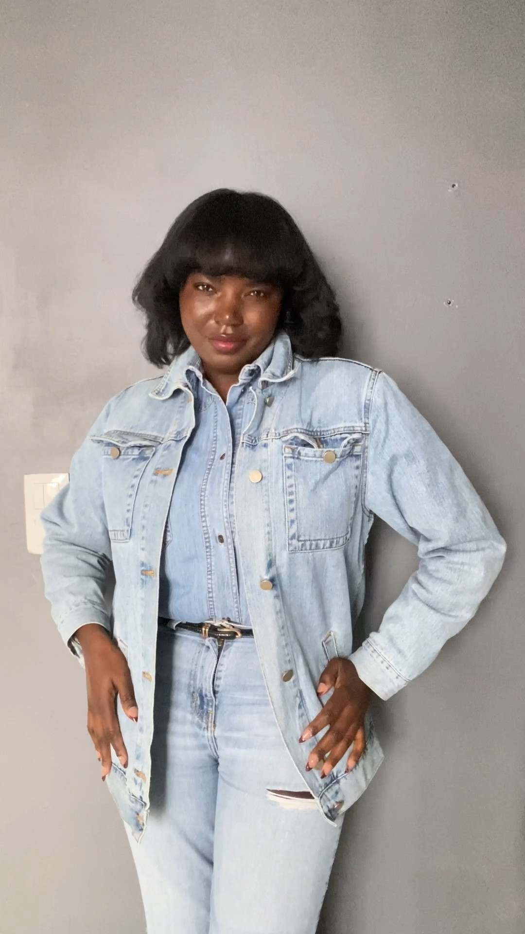 Un look denim on denim avec cette sublime veste en jean oversize.

#LTKspring #LTKeurope #LTKstyletip