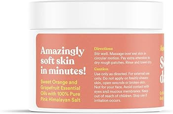 ASUTRA Dead Sea Salt Body Scrub Exfoliator (Vitamin C), NEW BIGGER 16 oz size | Ultra Hydrating, ... | Amazon (US)