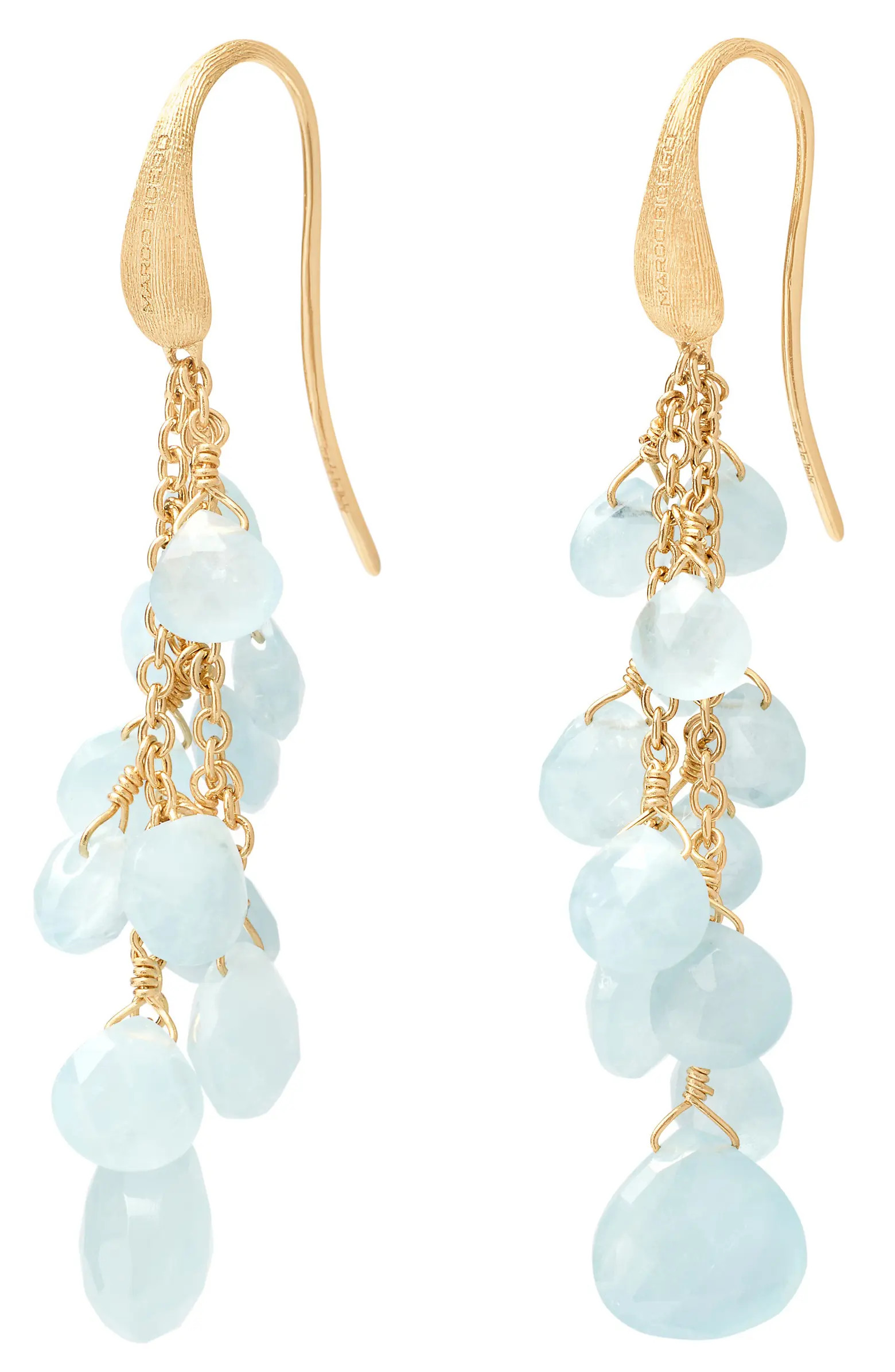 Paradise Aquamarnie Multistrand Drop Earrings | Nordstrom