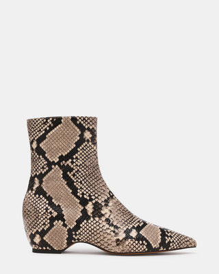 Steve Madden Women's Karlson Ankle Booties - Natural Snake - Size 8.5 - Leather | Steve Madden (US)