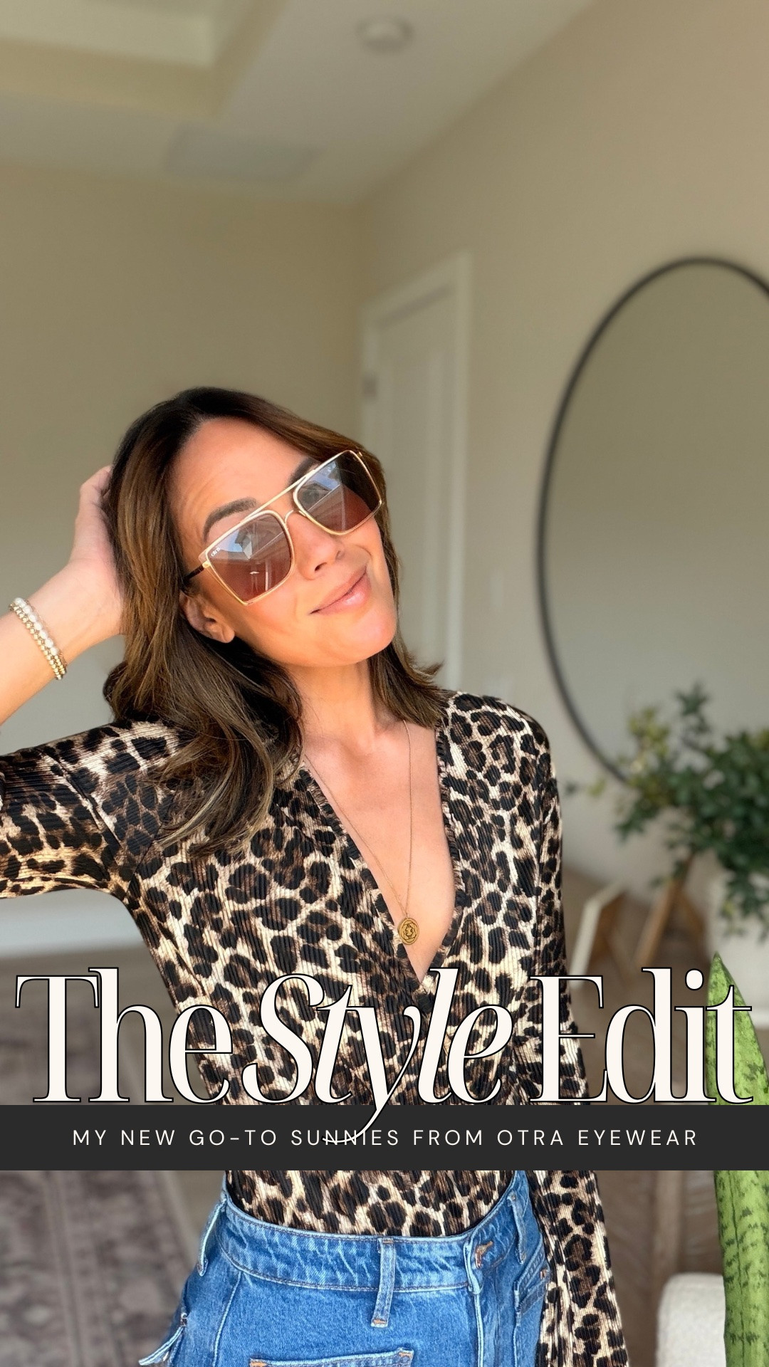 Meet Velda. Oversized squared sunglasses in polished gold metal, paired with light brown lenses for a soft, sun-warmed finish.✨😎

#LTKgrwm #LTKootd #LTKSeasonal