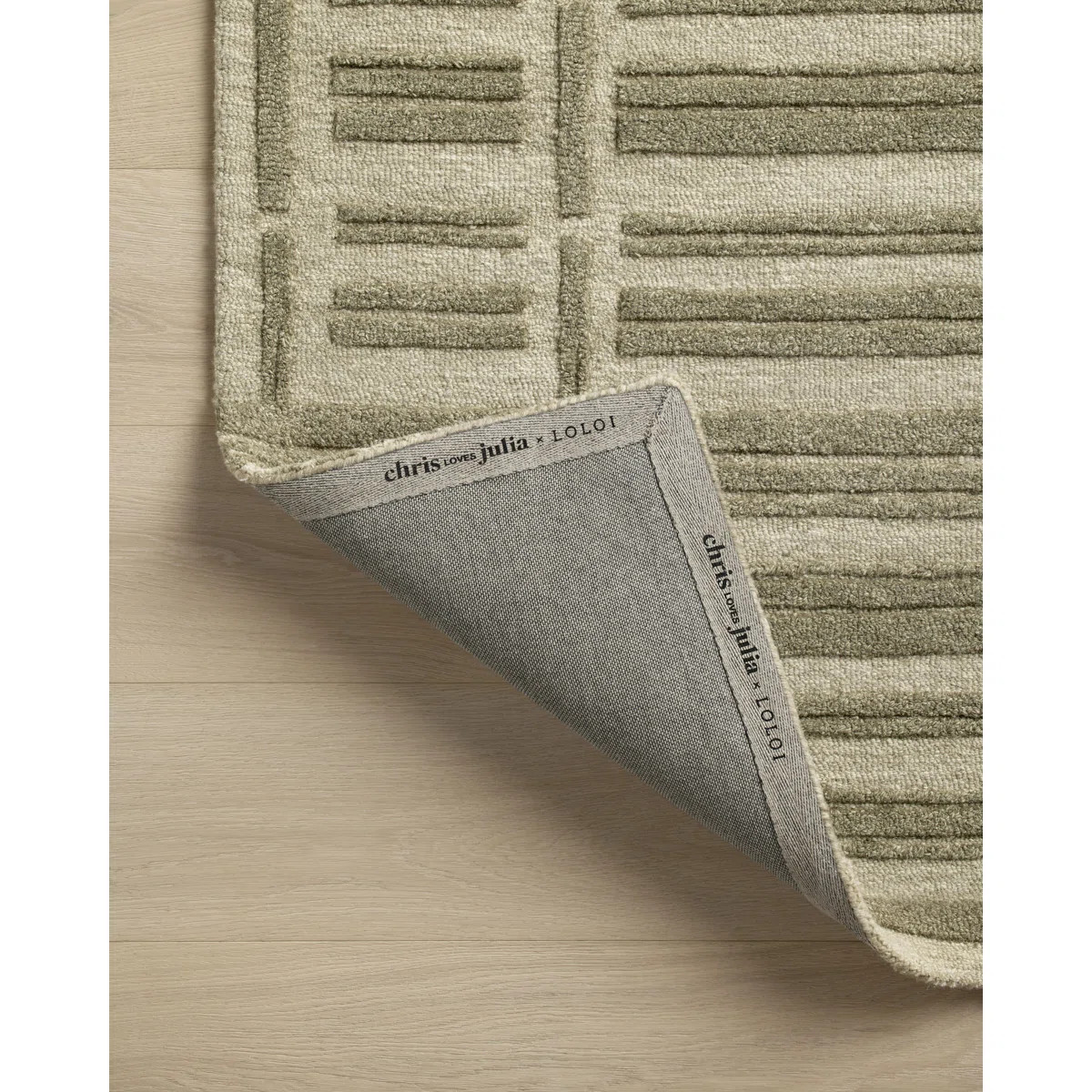 Chris Loves Julia x Loloi Bradley Sage / Olive Area Rug | Wayfair North America