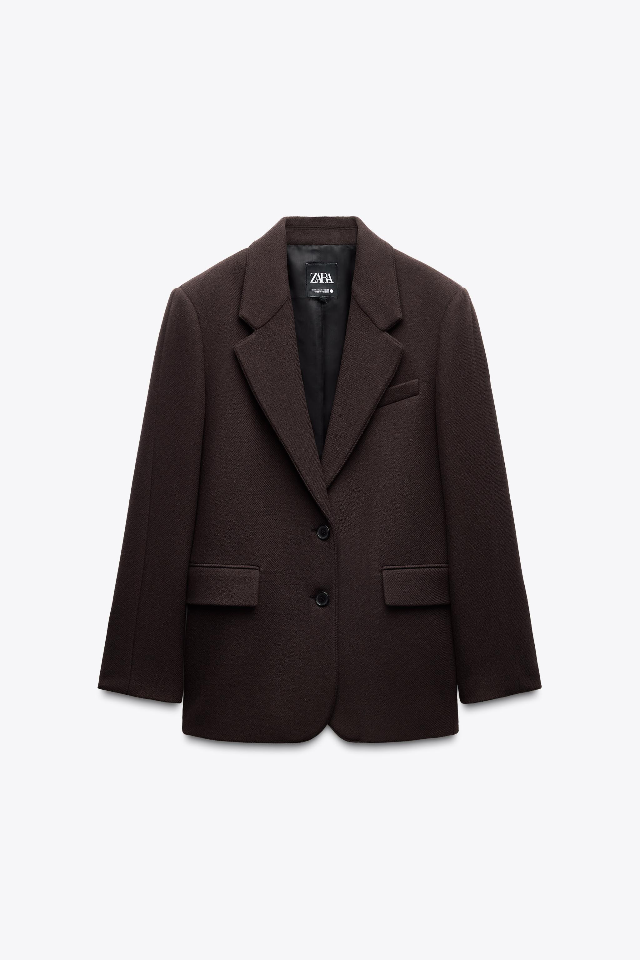 OVERSIZE WOOL BLAZER ZW COLLECTION | Zara UK