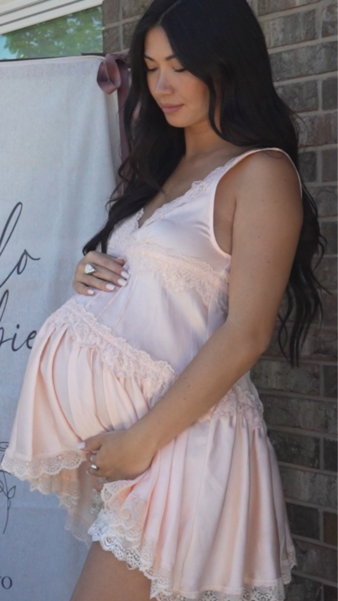Wearing XS in both dress and bloomers. Free people, bump friendly free people, free people slip dress, bump friendly

#LTKBump #LTKmomlife #LTKBaby