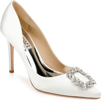Badgley Mischka Collection Cher Crystal Embellished Pump (Women) | Nordstrom