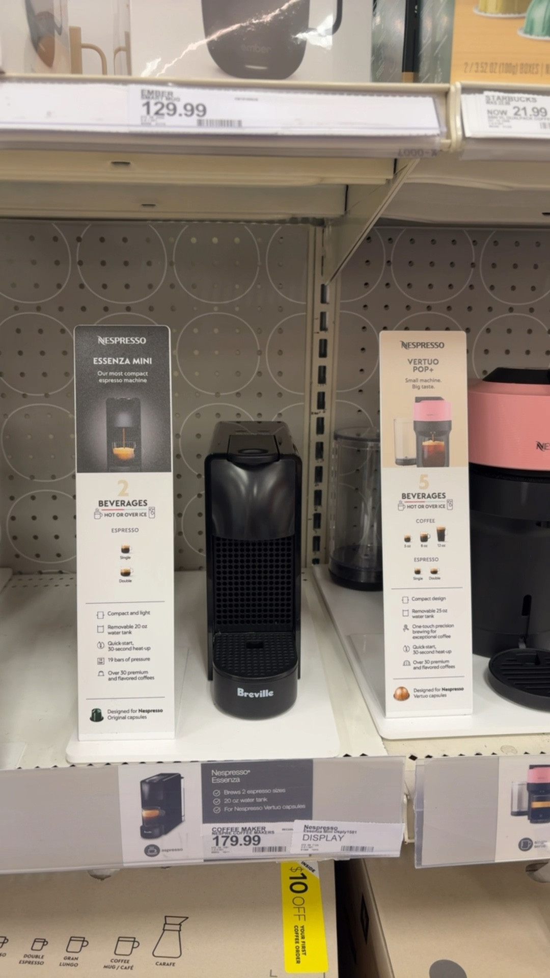 The mini espresso machine from Nespresso Breville. 

Found it on sale.

#smallkitchen #smallcoffeemachine #nespresso 

#LTKTravel #LTKHome #LTKSaleAlert