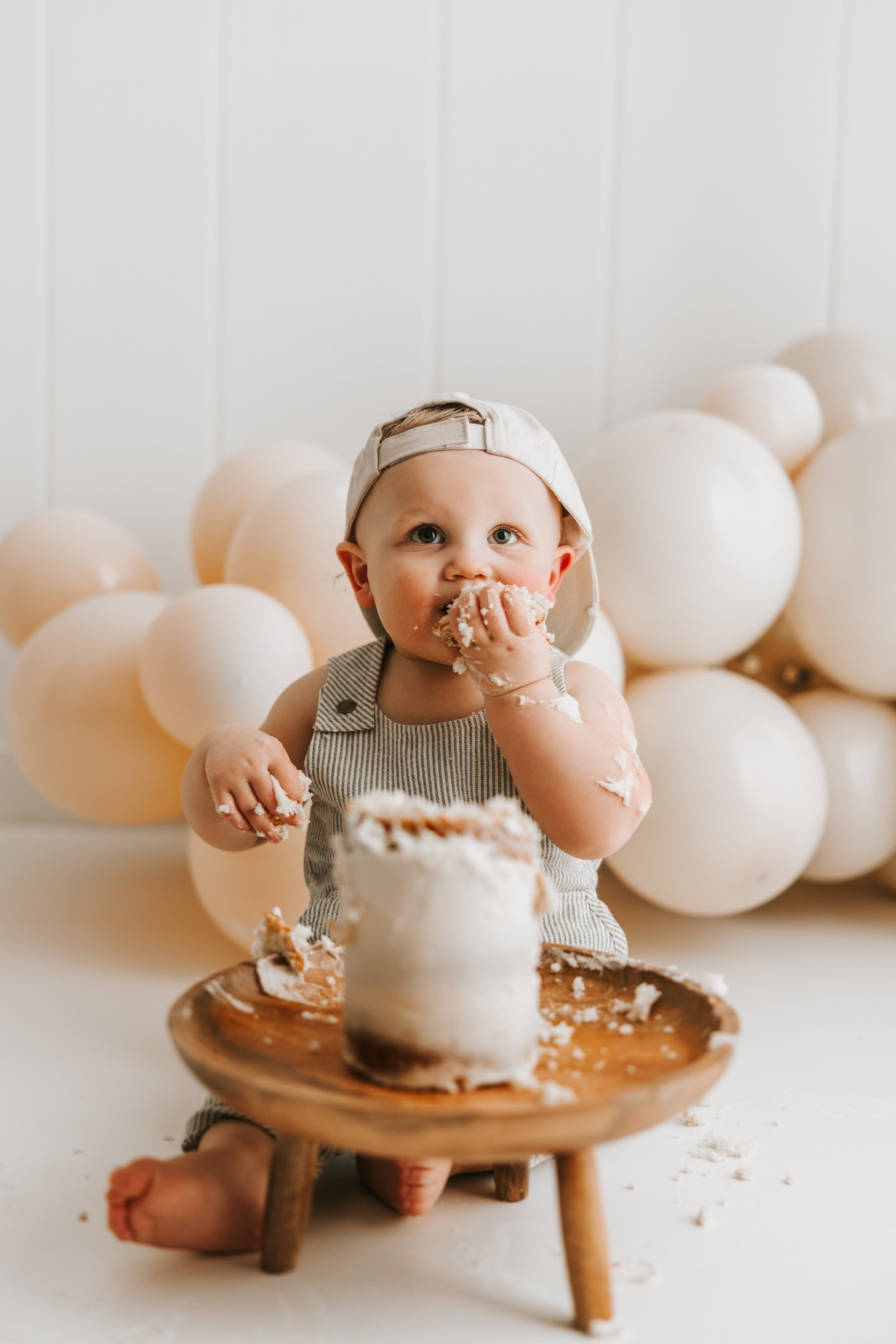 My little man 🤍 Finally sharing some of my faves from Quade’s ONE year cake smash session. 
•
•
•


#LTKKids #LTKBaby #LTKFindsUnder50