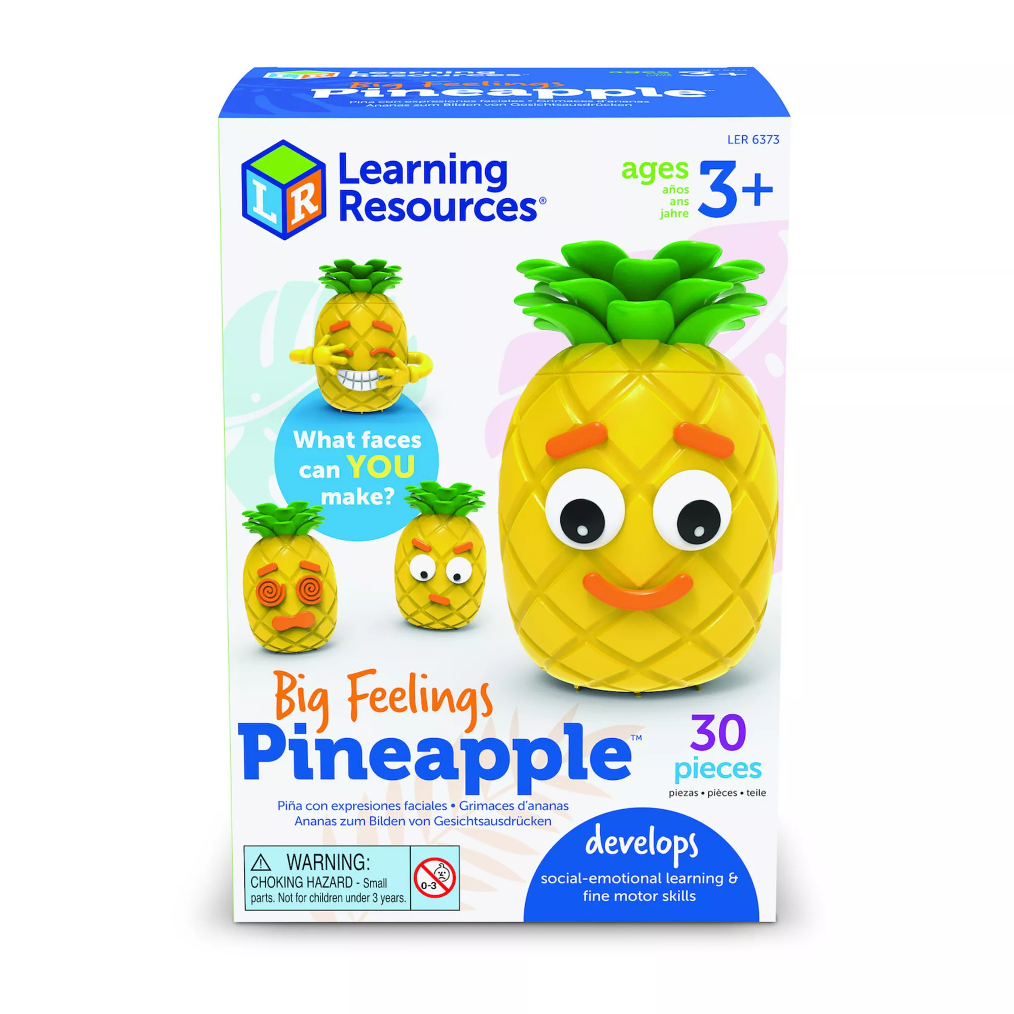 Learning Resources Big Feelings Pineapple 30-pc. Social-Emotional Learning Toy | Kohl's
