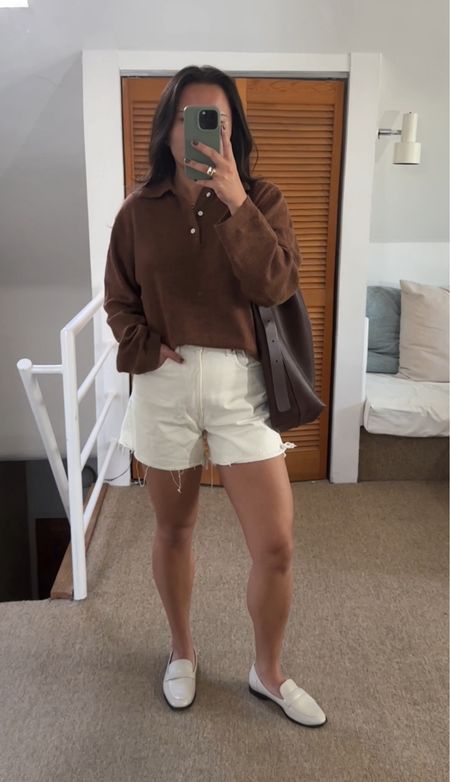 Shorts are old Zara
Sweater is from A Days March