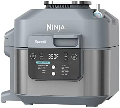 Ninja SF301 Speedi Rapid Cooker & Air Fryer, 6-Quart Capacity, 12-in-1 Functions to Steam, Bake, ... | Amazon (US)