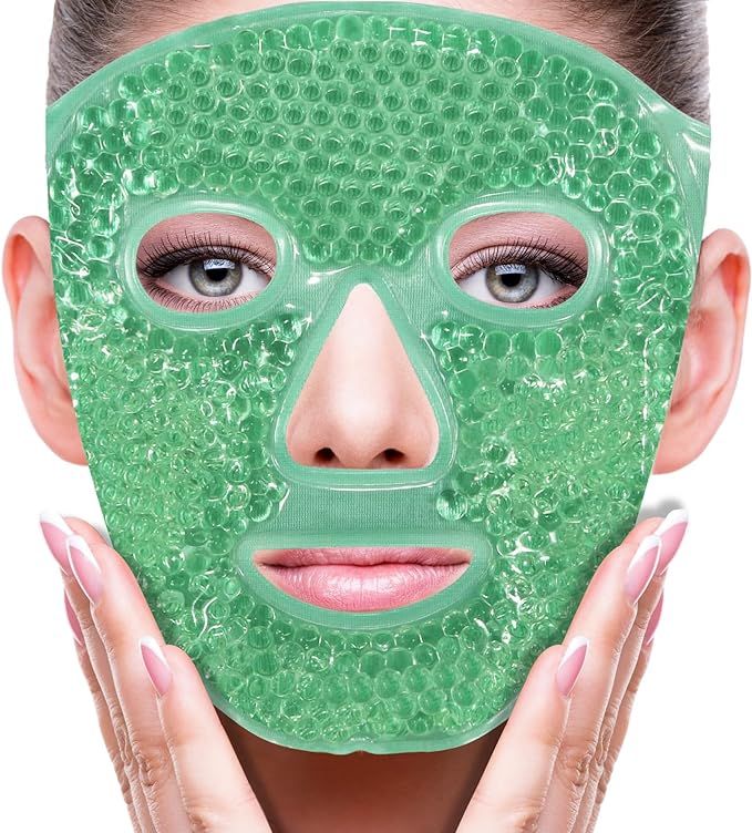 Face Eye Mask Ice Pack for Reducing Puffiness, Bags Under Eyes, Puffy Dark Circles, Migraine,Hot/... | Amazon (US)