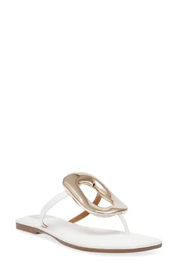 DV by Dolce Vita Jameson Sandal in White at Nordstrom Rack, Size 9.5 | Nordstrom Rack