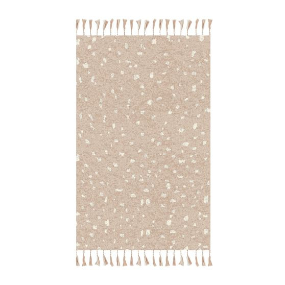 Shaggy Ikat Dot Wool Rug | Pottery Barn Teen