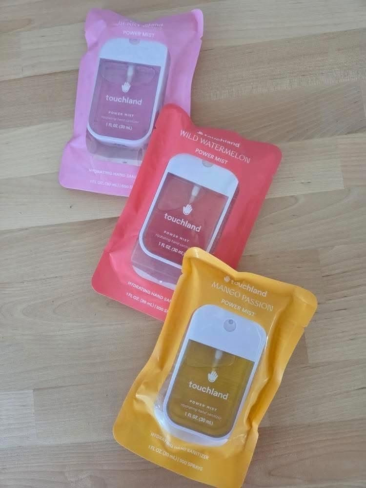 Touchland hand sanitizers are on sale under $10!! Touchland spray hand sanitizers, touchland hair and body mist  

#LTKSaleAlert #LTKSeasonal #LTKBeauty