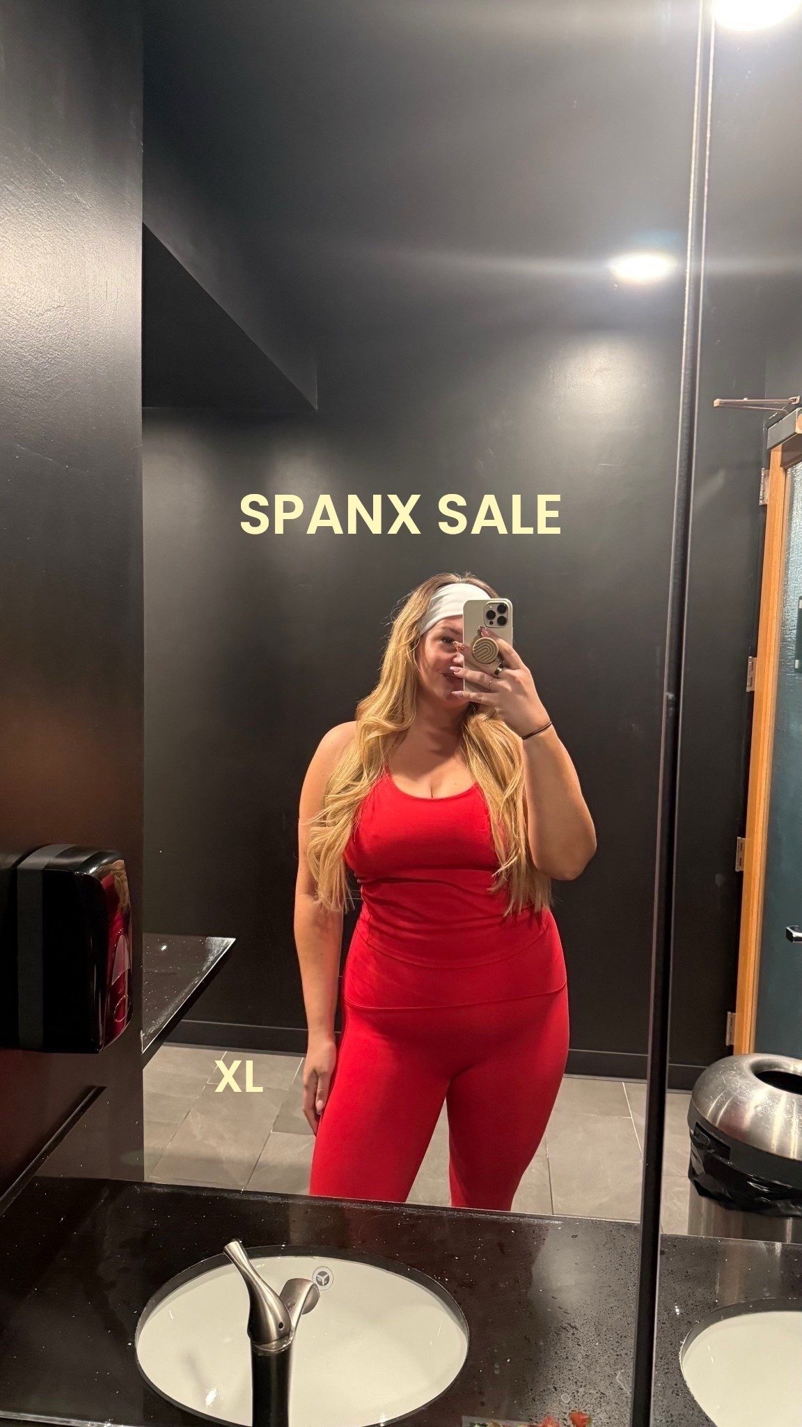 Spanx is 20% off today through the LTK app - use code LTK20 ⭐️

wearing size xl top and bottom :) my leggings are still available! 

Spanx sale, workout set, activewear, Vanessa Etheridge

#LTKSaleAlert #LTKMidsize #LTKActive