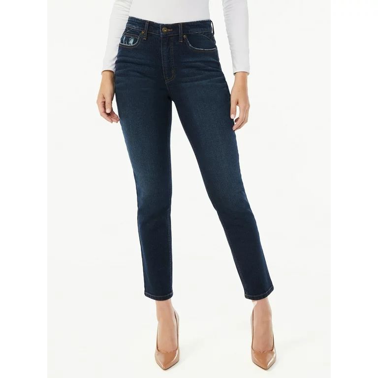 Sofia Jeans Women's Adora Curvy High Rise Girlfriend Jeans | Walmart (US)