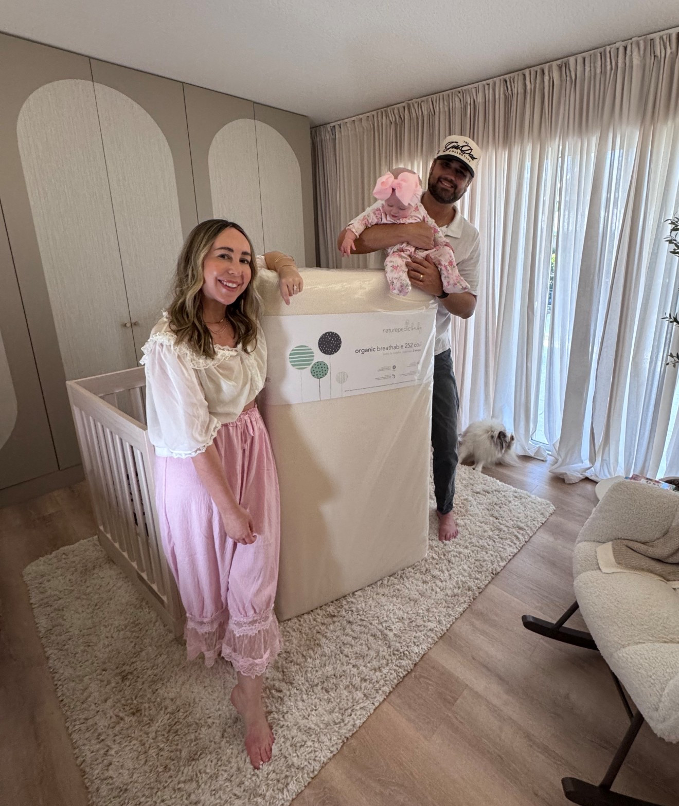 We made the best decision to choose Naturepedic for Presleys mattress! Safe sleep and comfy baby!!



#LTKBaby #LTKFamily