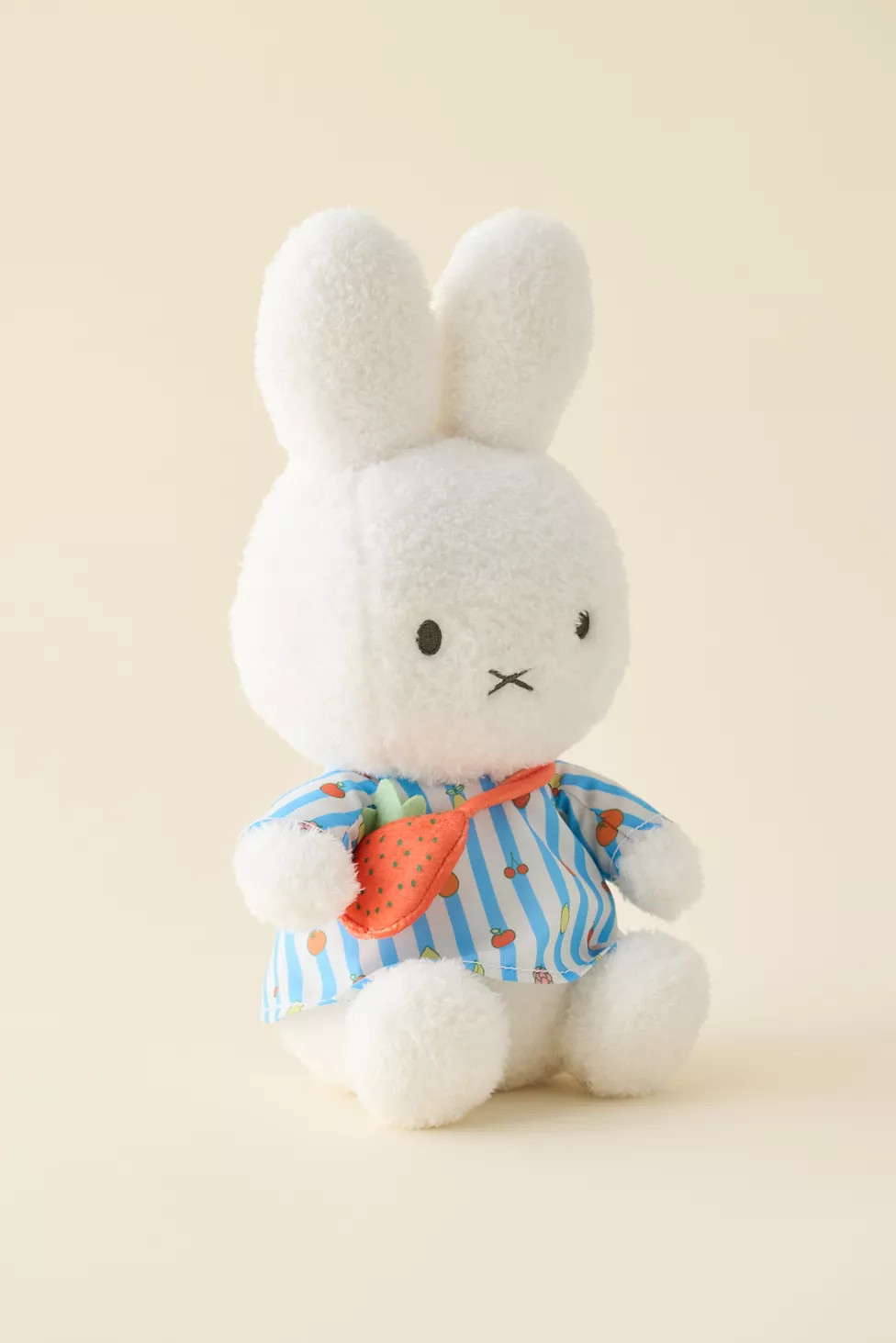 Miffy UO Exclusive Striped Dress & Strawberry Purse Plushie | Urban Outfitters (US and RoW)