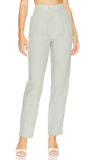 the Alaina Pant in Seafoam Green | Revolve Clothing (Global)