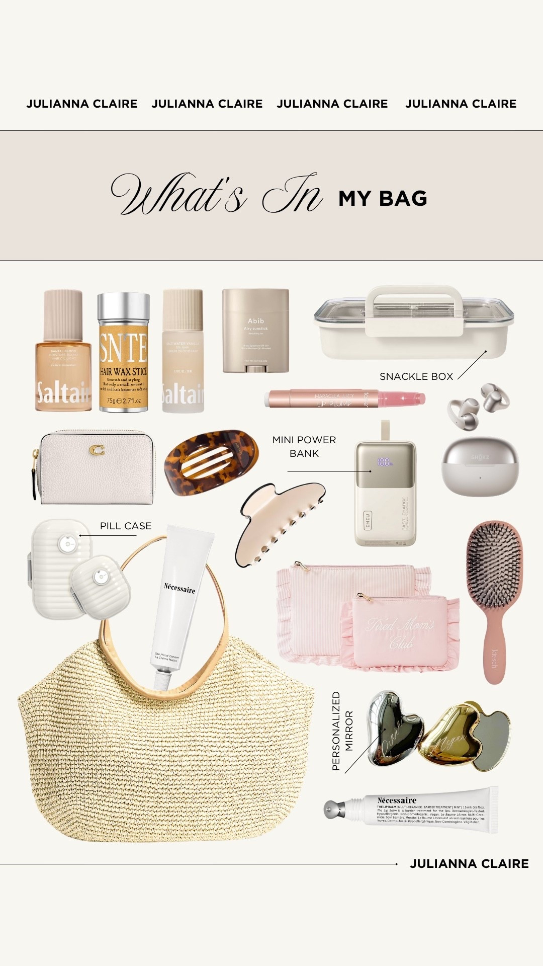 What’s in my bag! 

#LTKTravel #LTKootd