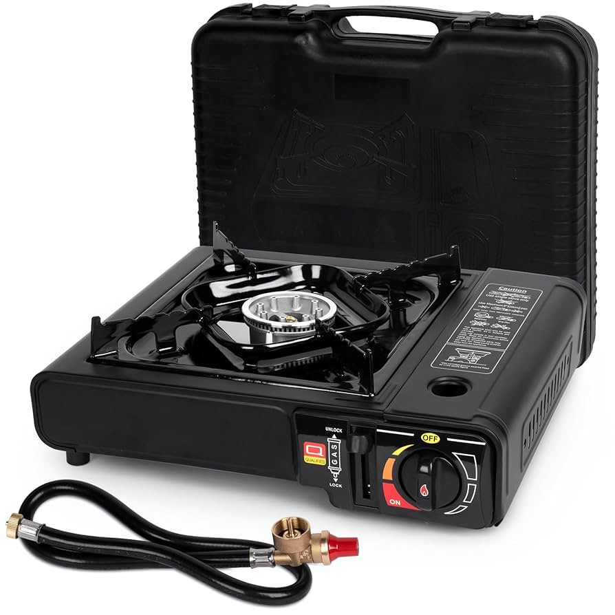 SHINESTAR Dual Fuel Stove with Butane & Propane Compatibility, Portable Camping Stove for Outdoor... | Amazon (US)