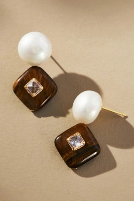 Stone Double Drop Earrings | Anthropologie (US)