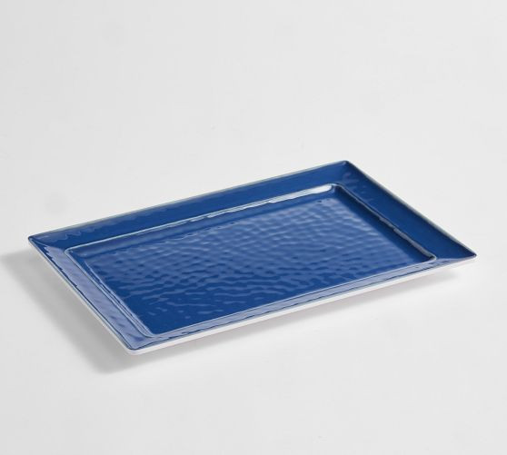 Cabana Outdoor Melamine Rectangular Serving Platter | Pottery Barn (US)