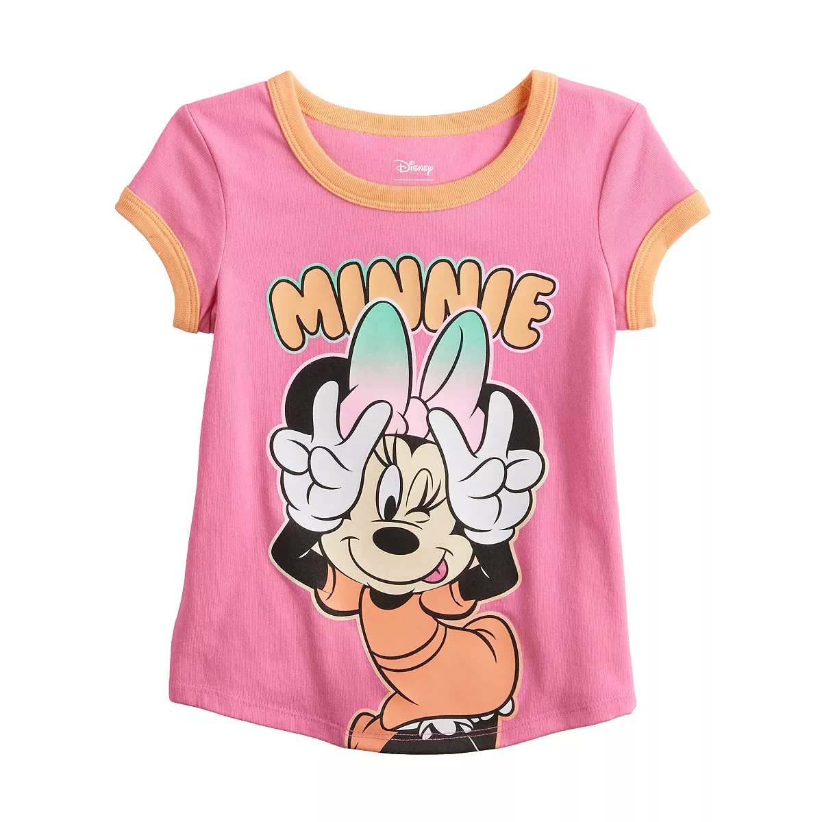 Disney's Minnie Mouse Girls 4-12 Ringer Tee by Jumping Beans® | Kohl's