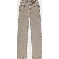 Straight Leg Vintage Wash Jeans - Brown Wash | The Couture Club