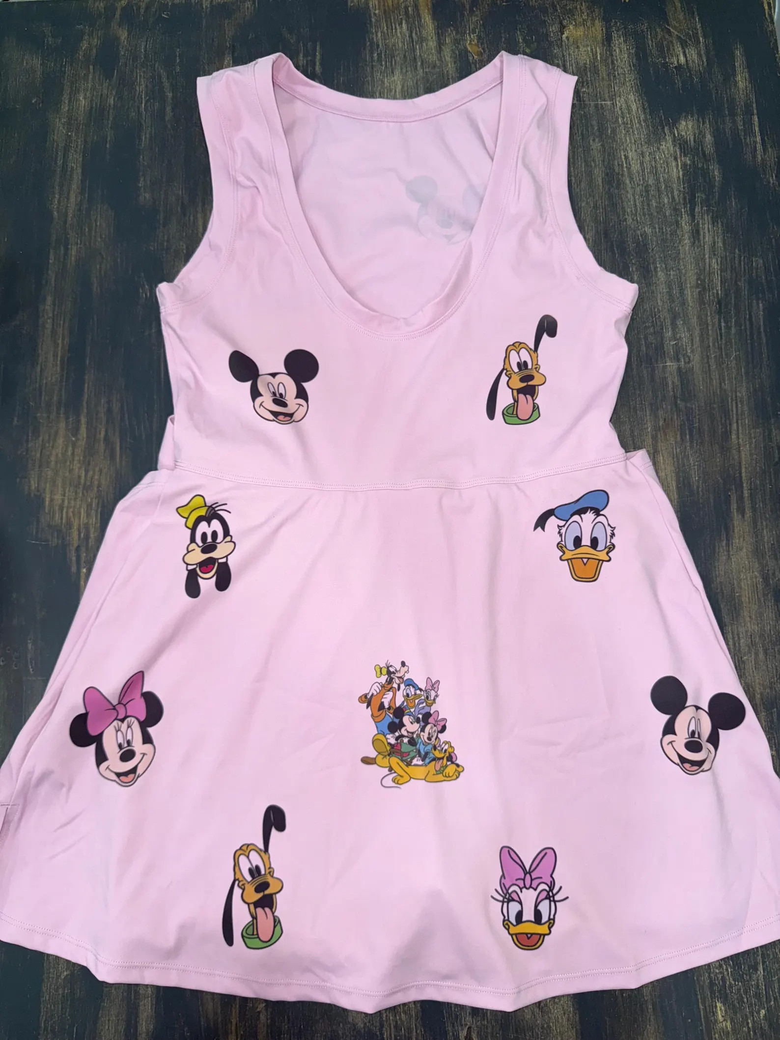 Disney Tennis Dress, Disney Outfit, PINK or NUDE Mickey and Friends Athletic Dress. - Etsy | Etsy (US)