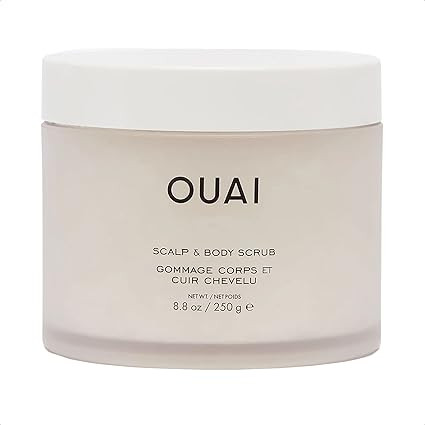 OUAI Scalp & Body Scrub, Melrose Place - Exfoliating Body Scrub with Sugar & Coconut Oil Blend fo... | Amazon (US)