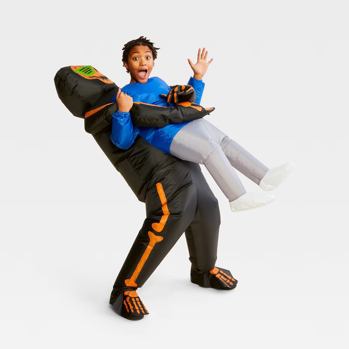 Kids' Skeleton Pick Me Up Inflatable Halloween Costume One Size Fits Most - Hyde & EEK! Boutique... | Target