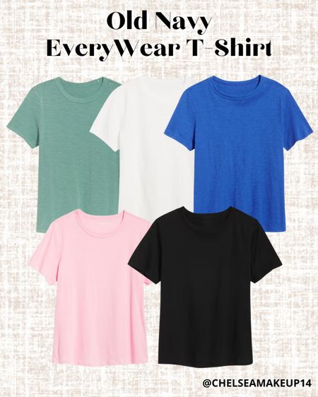 Old Navy EveryWear T-Shirt // Another great staple wardrobe piece from Old Navy! 