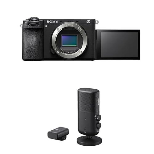 Bundle of Sony Alpha 6700 – APS-C Interchangeable Lens Camera with 26 MP Sensor, 4K Video, AI-Based Subject Recognition, and Vlog Friendly Functions + Sony Wireless Streaming Microphone ECM-S1 | Amazon (US)