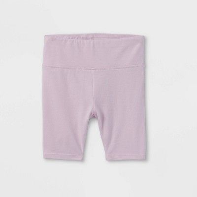 Grayson Mini Toddler Girls' Solid Biker Shorts - Purple | Target