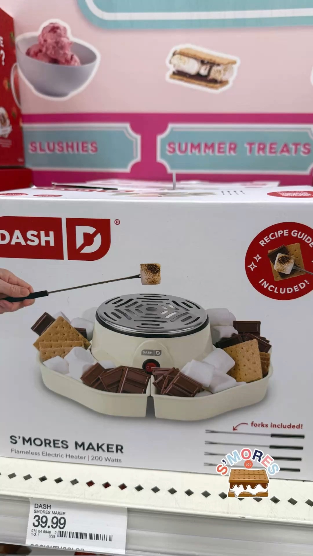 Save 50% on the Dash Smores maker this week at Target. Perfect for summer fun. Yum! 

#summerfun #smores

#LTKHome #LTKmomlife #LTKdayinmylife