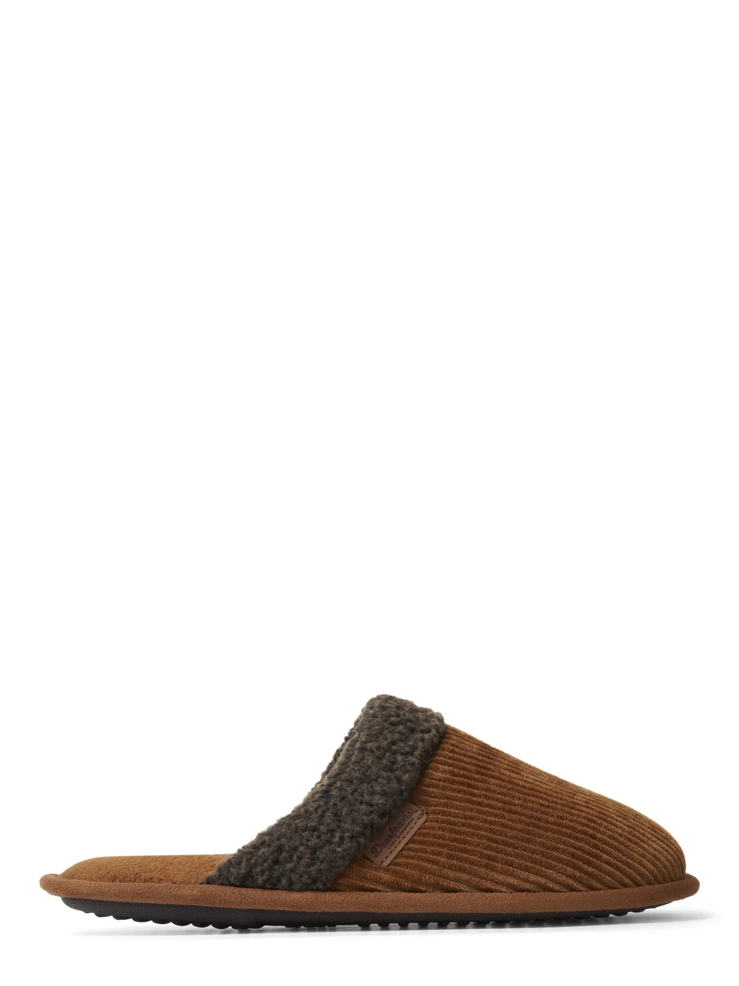 Dearfoams Cozy Comfort Men's Corduroy Scuff Slippers - Walmart.com | Walmart (US)