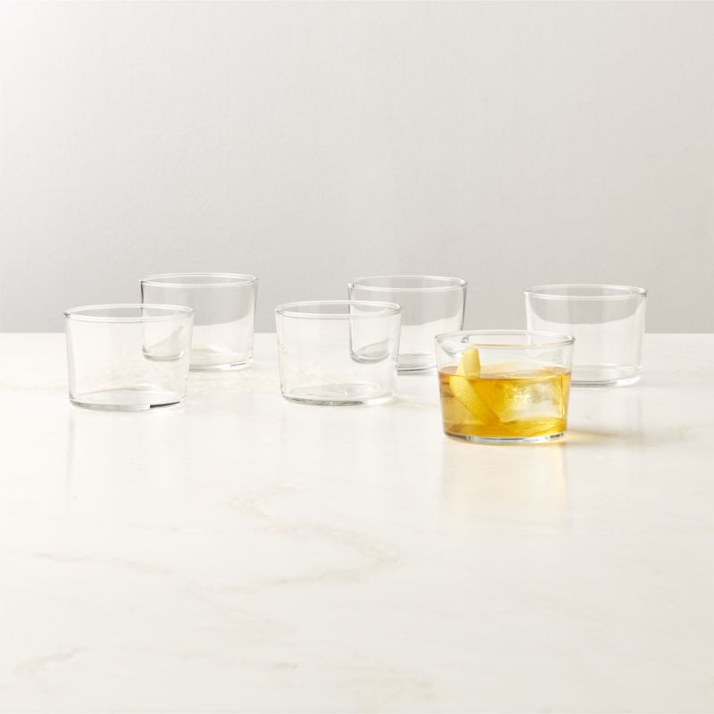Marta Tasting Glasses Set of 6 + Reviews | CB2 | CB2